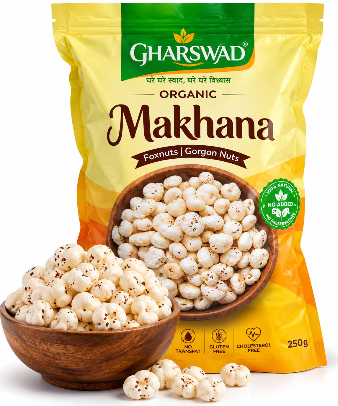 Gharswad phool makhana
